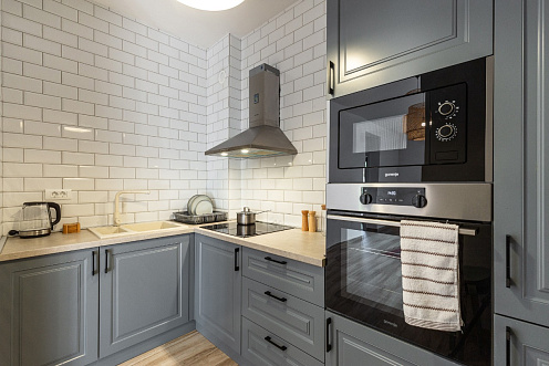 A cozy and modern 53 m² apartment in Bečići, located on the 4th floor